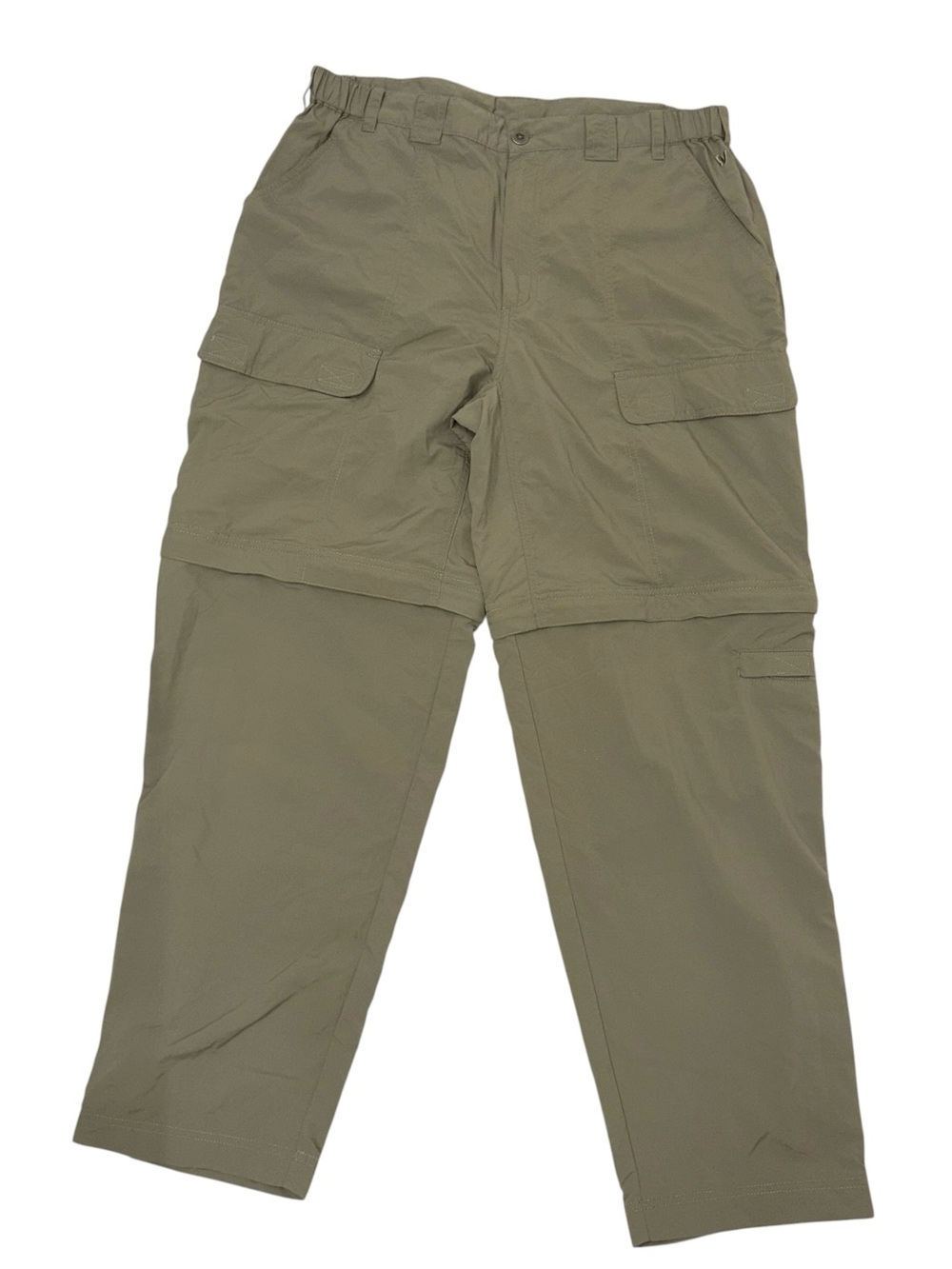 White Sierra men’s  Convertible Cargo Pants - Olive Green size L/32